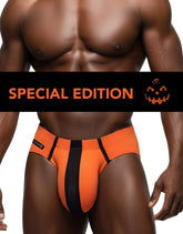 Limitierte Auflage – Halloween-Slip aus Modal mit Monsterschwanz